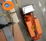 #camión, naranja, desembozos, altura, atascos, pisos, limpieza, Girona